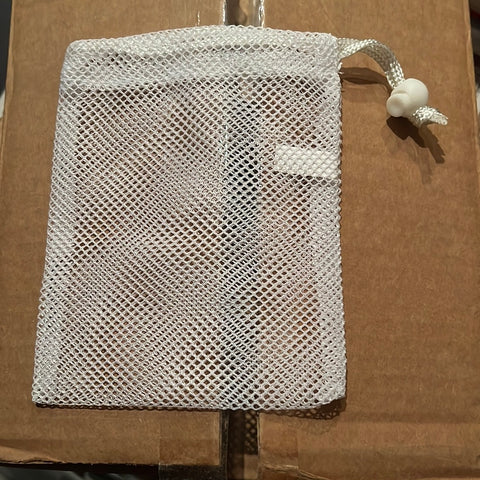 Medela White Small Drawstring Mesh Bag