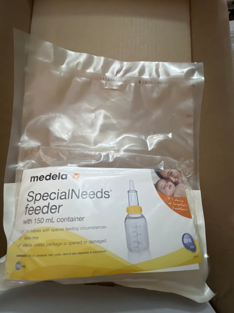 *BOX CUT / EXPIRED* Medela Specialneeds Feeder 150ml Special Needs Wide 6200S Haberman 150 ml
