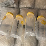 (1) ALL CONDITIONS / INCLUDES PERFECT / MOST NEW AND SOME USED ***PLUS YELLOW LID*** 8oz 250ml MEDELA BREASTMILK COLLECTION AND STORAGE COLORED BOTTLES 8 oz INDIVIDUALLY WRAPPED 250 ml