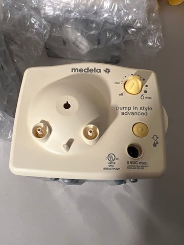 Medela Pump In Style Advanced Motor + Faceplate and Yellow Plug READ