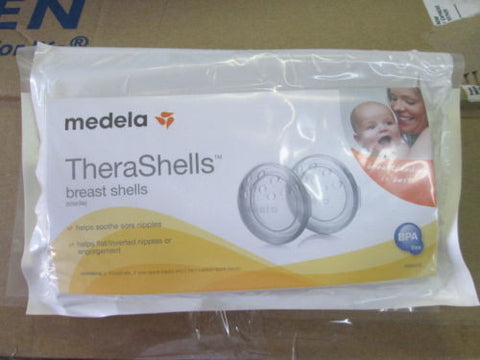 EXPIRED 2022 TheraShells Breast Shields by Medela, New Sterile Sealed Packaging