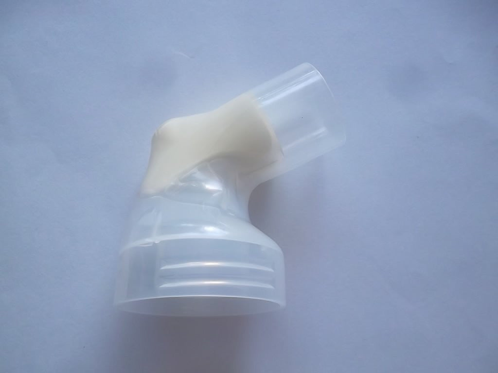 Medela Swing or Harmony Tan Replacement Body Without Shield Overmolded 8007196 Spare Part Connector Cream Connecter Elbow
