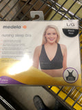 (1) NEW RETAIL BOX Medela Nursing Sleeping Bra BLACK (Different Sizes)