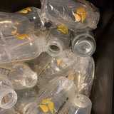 (1) ALL CONDITIONS / INCLUDES PERFECT / MOST NEW AND SOME USED ***PLUS YELLOW LID*** 8oz 250ml MEDELA BREASTMILK COLLECTION AND STORAGE COLORED BOTTLES 8 oz INDIVIDUALLY WRAPPED 250 ml