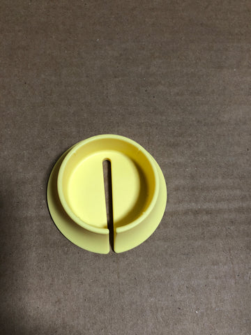 (1) ROUND Single Bottle Stand Yellow Bulk Bottle Stands