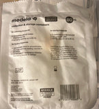 SEALED PACKS OF 2 MEDELA BREAST MILK STORAGE COLLECTION BOTTLE 2.7 oz/ 80 ml STERILE SEALED #90063S 80ml STERILE