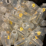 (1) ALL CONDITIONS / INCLUDES PERFECT / MOST NEW AND SOME USED ***PLUS YELLOW LID*** 8oz 250ml MEDELA BREASTMILK COLLECTION AND STORAGE COLORED BOTTLES 8 oz INDIVIDUALLY WRAPPED 250 ml