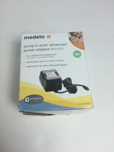 SEALED RETAIL BOX Medela Ac/Dc Pump In Style Power Adapter 9V #9207010 68030
